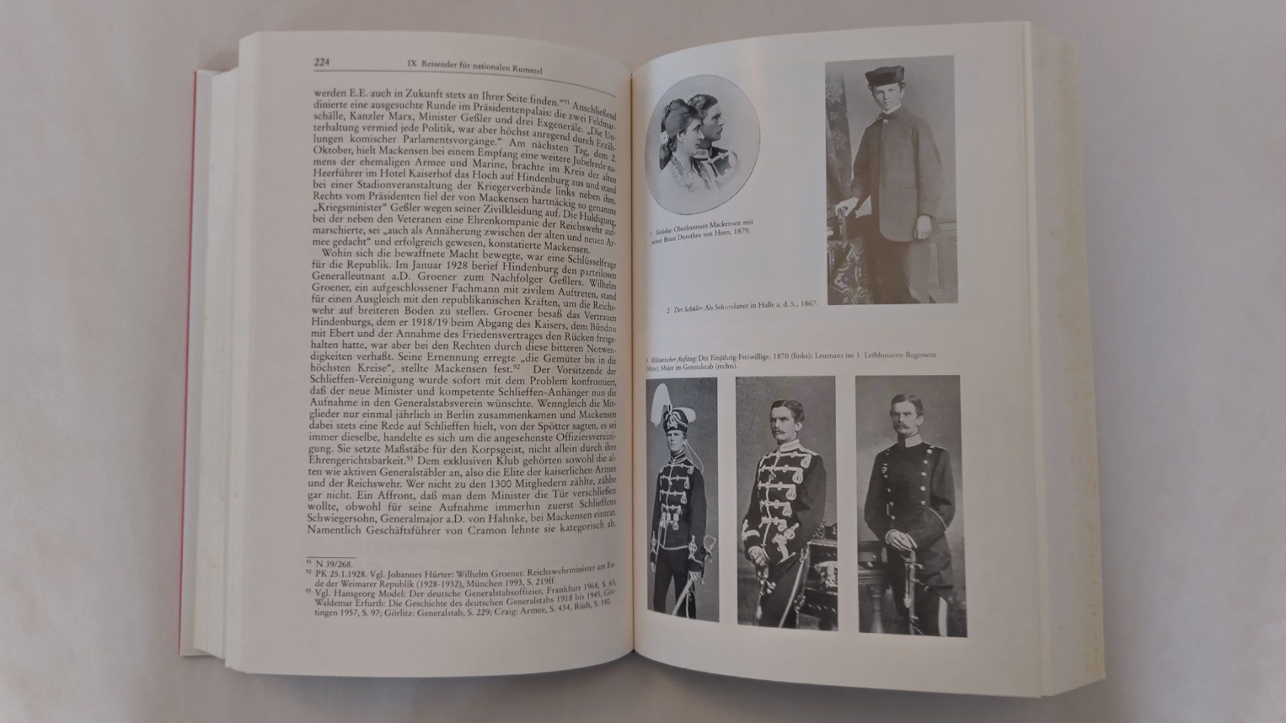 Libri: Generalfeldmarschall August von Mackensen / Biographie 1995 – Usato da Bellach venduto da JingleJerry 4