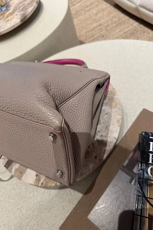 Hermès Taschen für Damen: HERMES KELLY 32, GRIS & PINK – Gebraucht aus Schwyz von bofb 7