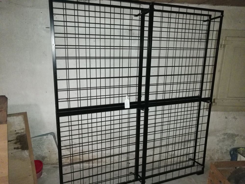 Weinständer Schwarz Metall 4