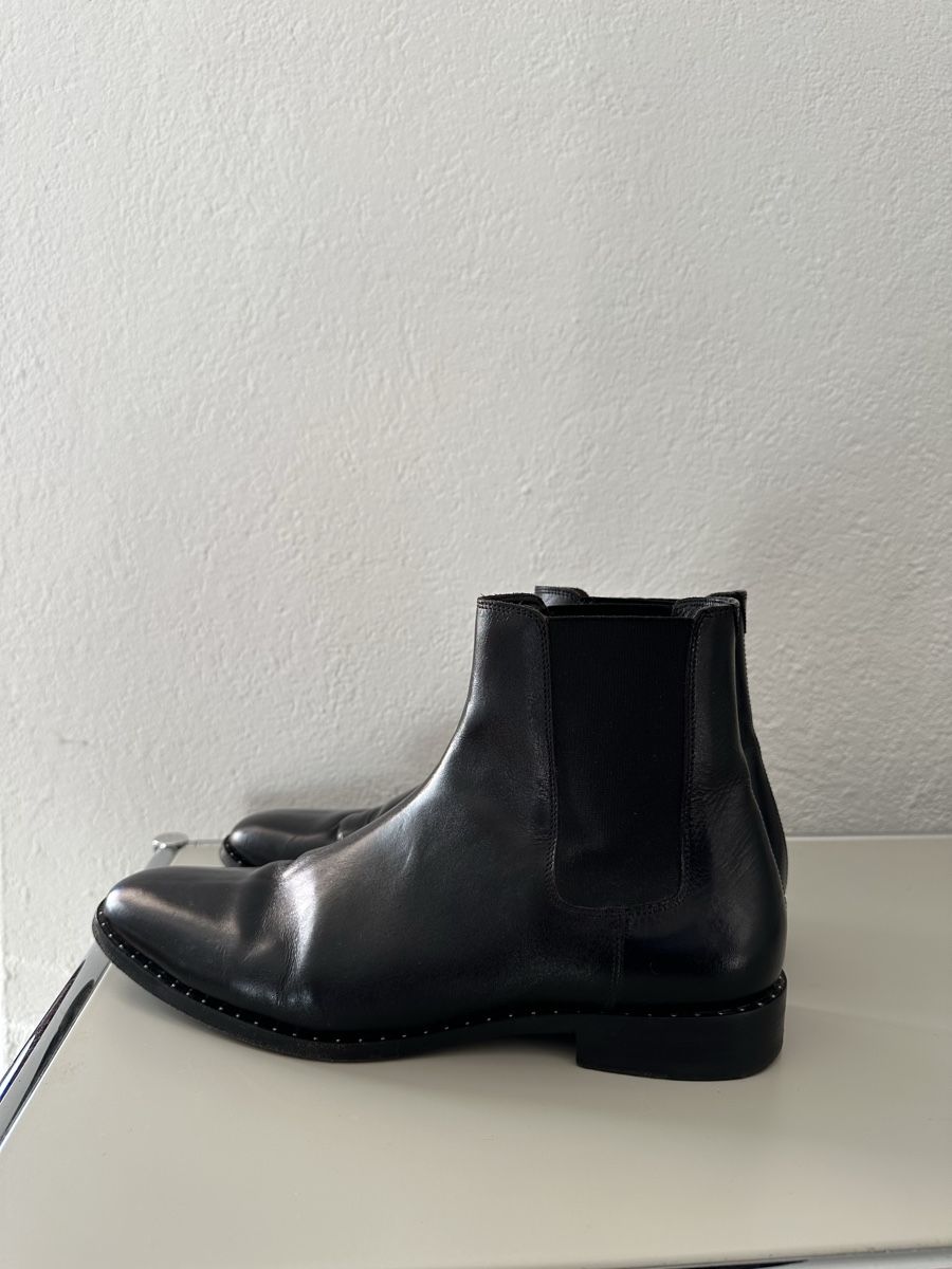 Saint Laurent Scarpe da uomo: Saint Laurent Montaigne Chelsea boots – Usato da Orselina venduto da GIONALERIPO 3