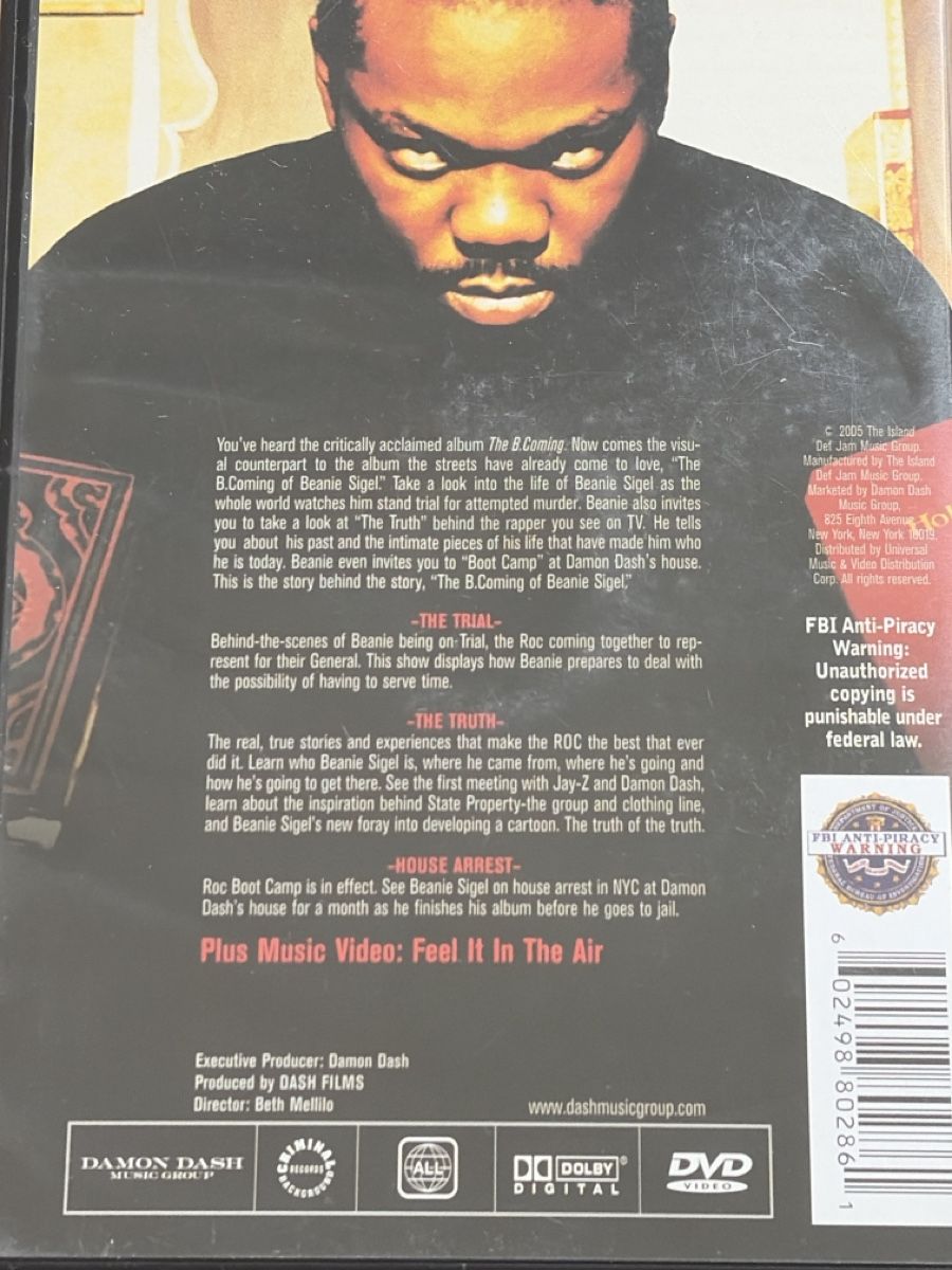 Tutti i DVDs: The B.Coming of Beannie Sigel – Usato da Zürich venduto da Collector69 1