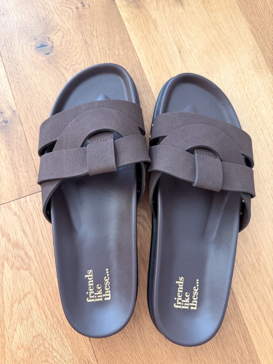 Scarpe da donna: Neue braune Sandalen – Nuovo e nell'imballaggio originale da Inwil venduto da adriana231
