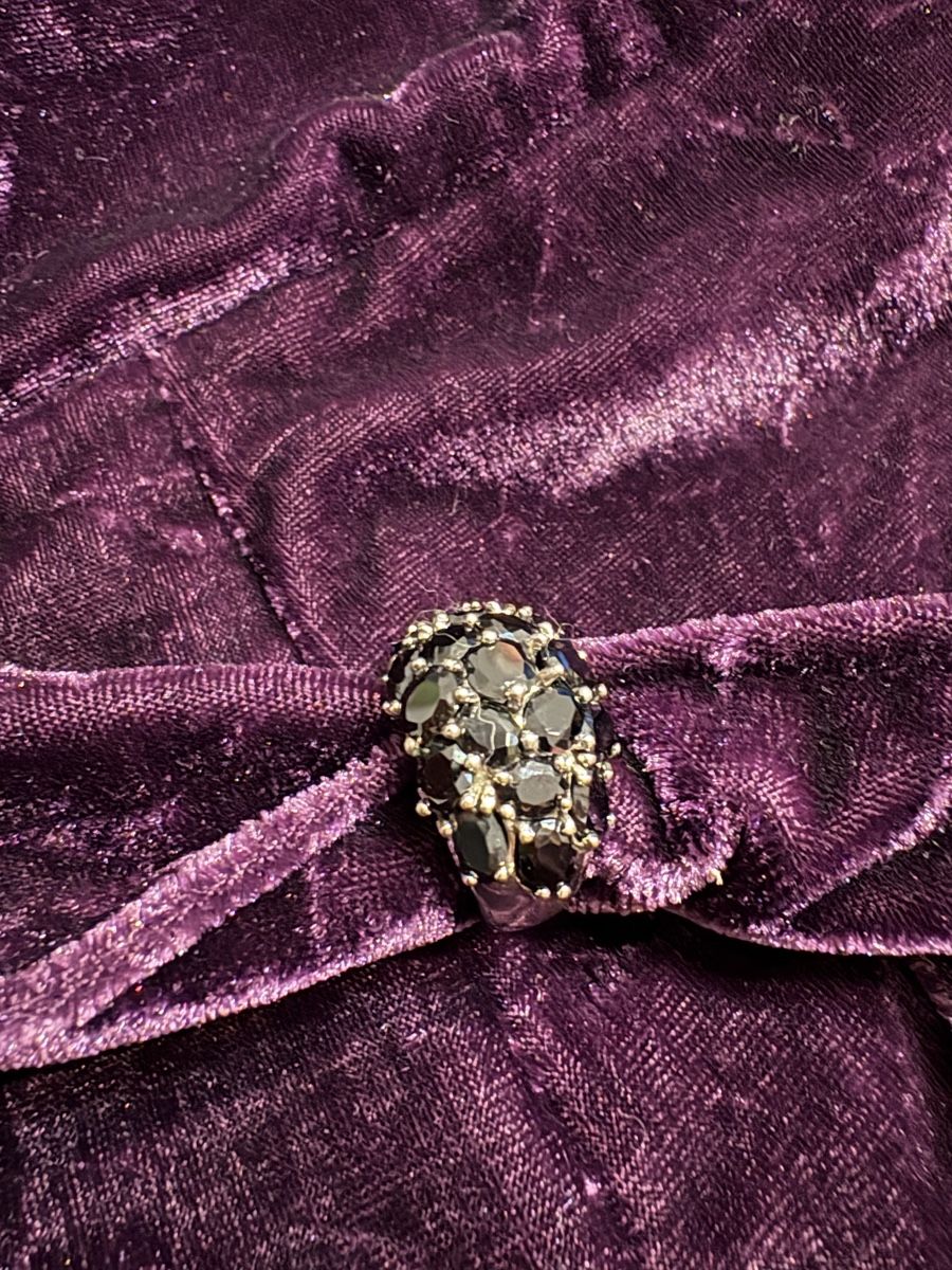 Anelli: Eleganter Ring 925er Silber mit schwarzen Steinen Gr.58 – Usato da Zürich venduto da wei_8n2l 6