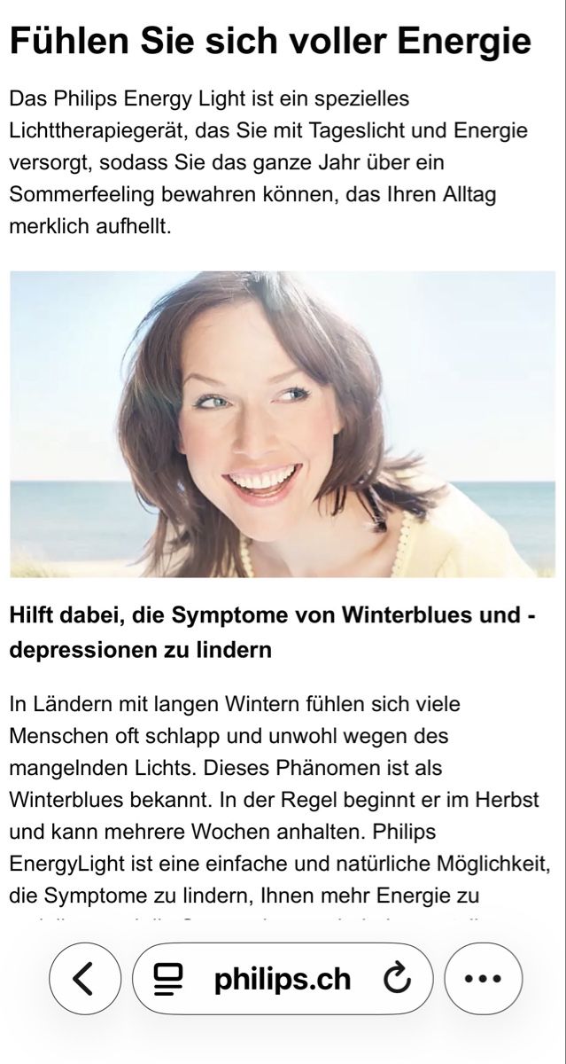 Philips Lampade: Philips Energy Light HF3319 - Gegen Winterblues! – Usato da Baden venduto da Sandra148 3
