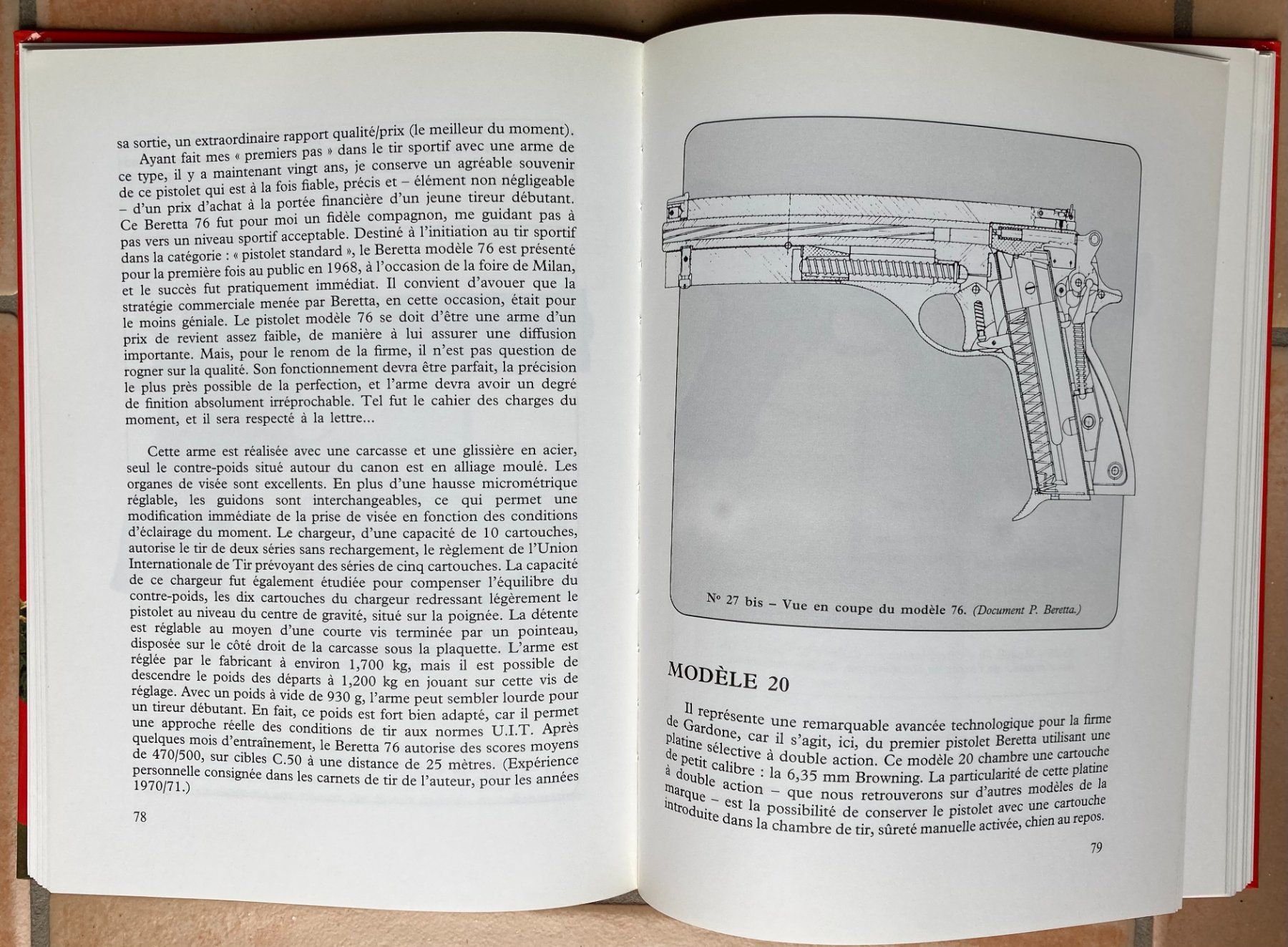 Libri: Les pistolets Beretta - Michel Malherbe – Usato da Versoix venduto da HELVETICA_1 5