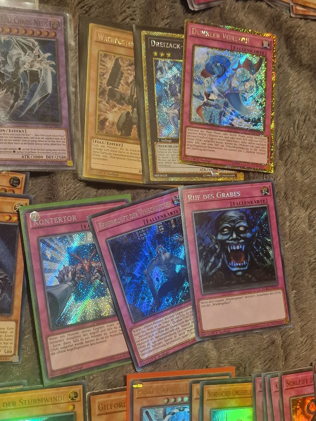 Yugioh Carte collezionabili: Yu-Gi-Oh! card lot in german – Usato da Daillens venduto da SACS-CARDS 1