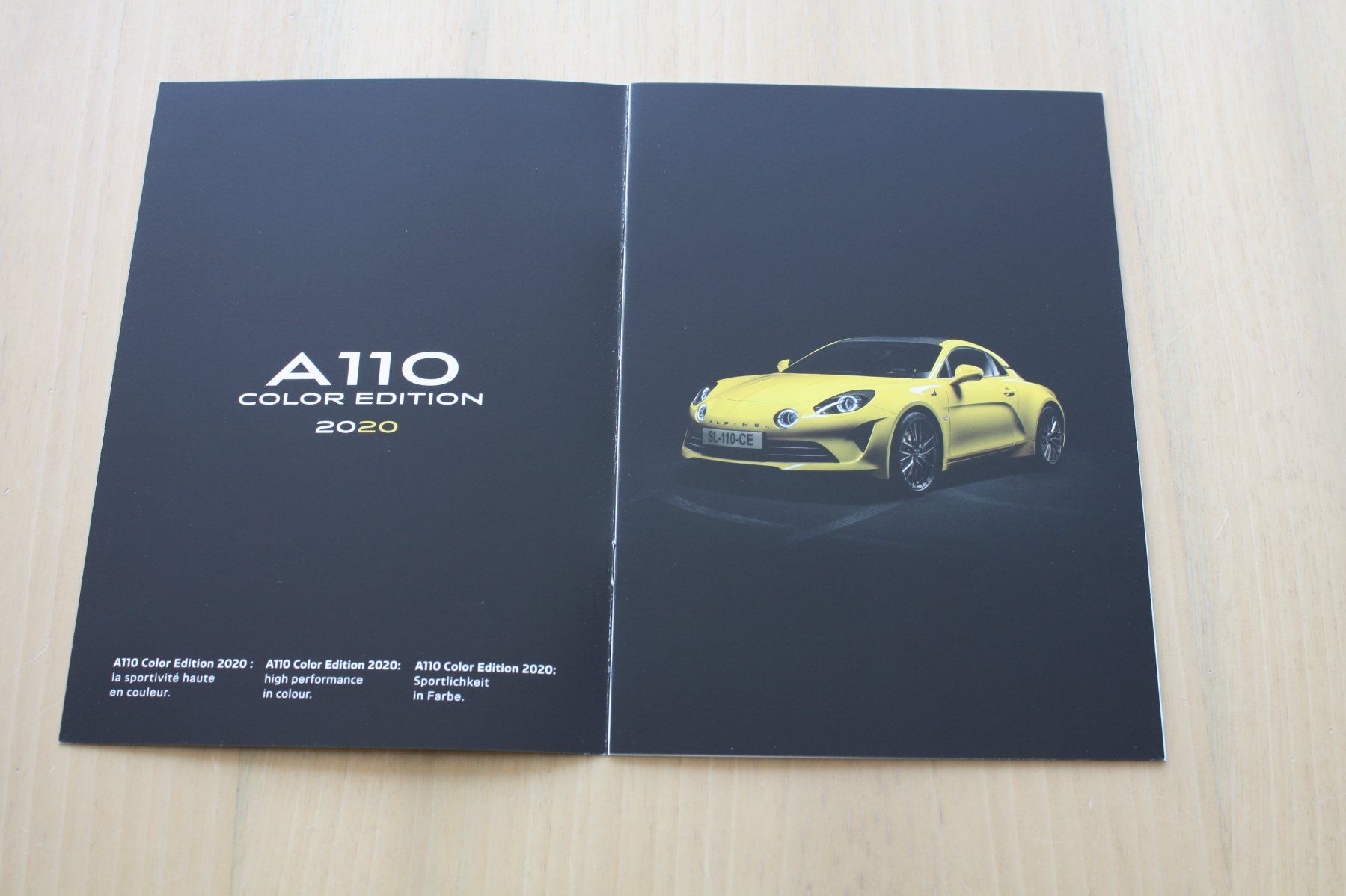 Renault Documenti: Alpine A110 Colour Edition Prospekt 2/2020 – Usato da Wikon venduto da erwin400 1