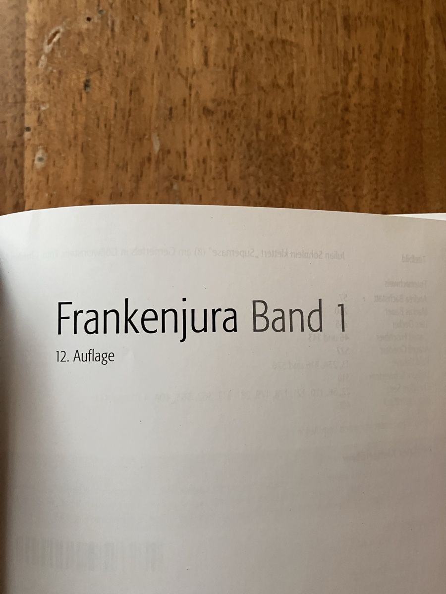 Libri: Kletterführer Frankenjura – Usato da Bever venduto da GionBistgaunDutg 1