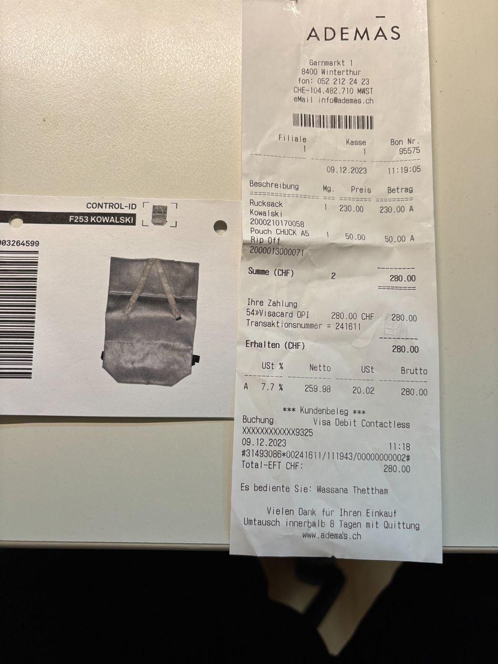 Freitag Zaini: Freitag Rucksack, Kowalski F253, Farbe silver – Usato da Winterthur venduto da ruespi 3