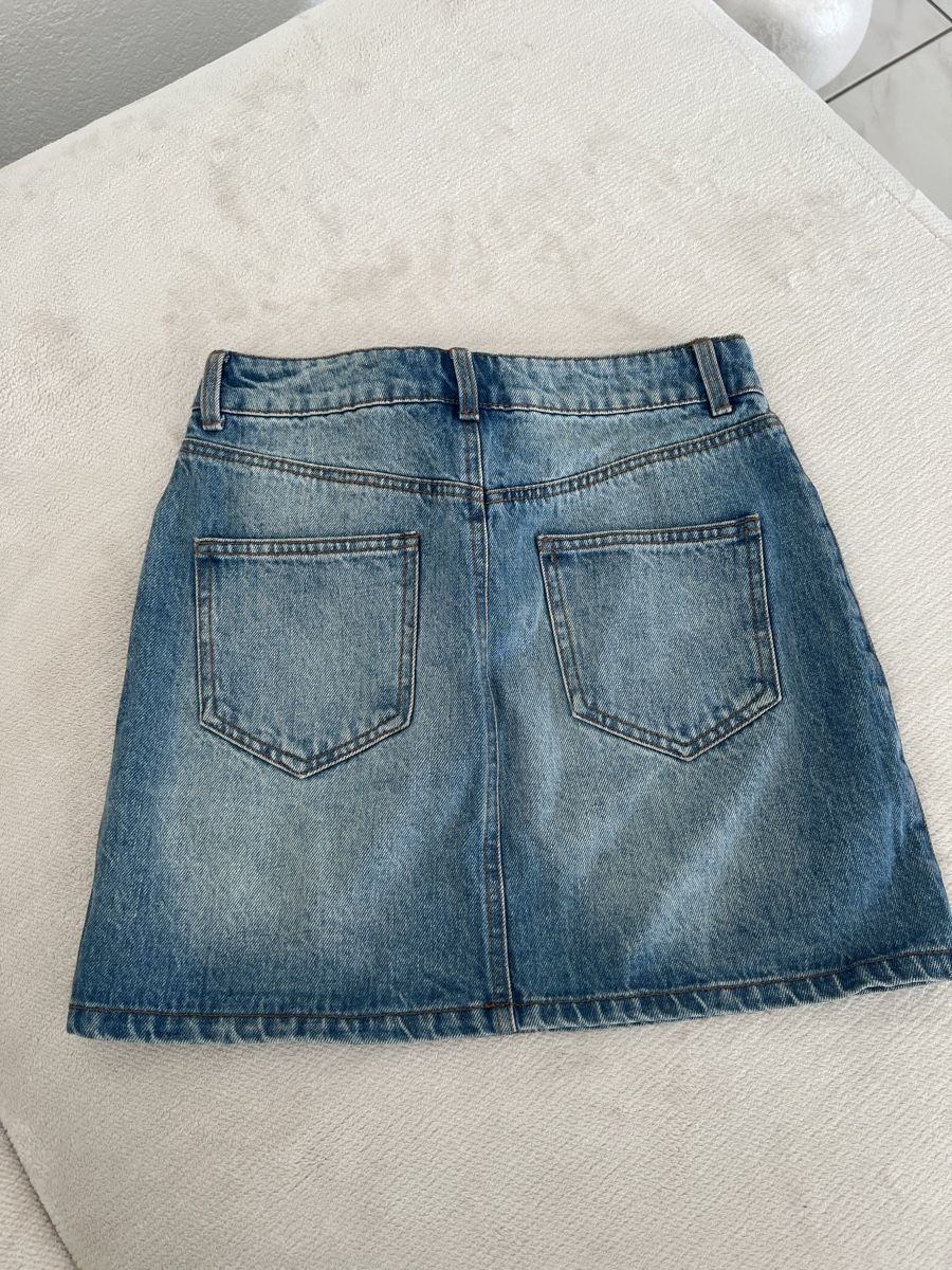 Gonne: Modischer Jeans Minirock Gr. 34 – Usato da Zofingen venduto da .AE. 1
