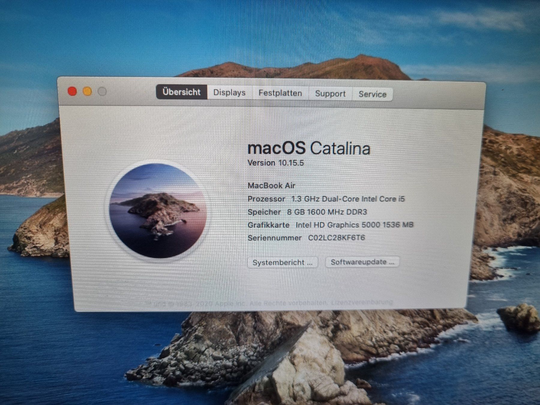 Apple Notebook: Apple MacBook Air i5 8GB RAM 128GB SSD – Usato da Oberrieden venduto da Nat_ZH 2