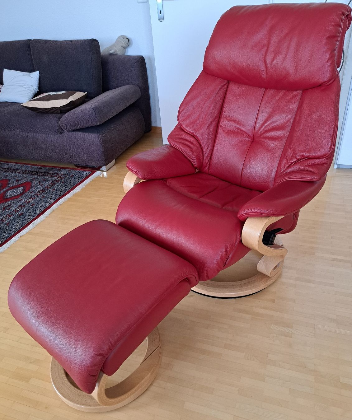Himolla Sessel: Relax-Sessel mit Hocker von Himolla, top Zustand – Gebraucht aus Steinmaur von WeSy6374 7