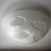 Märchenhafte Wolken-Lampe
