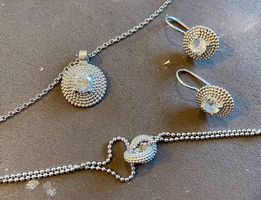 Schmuckset Echtsilber