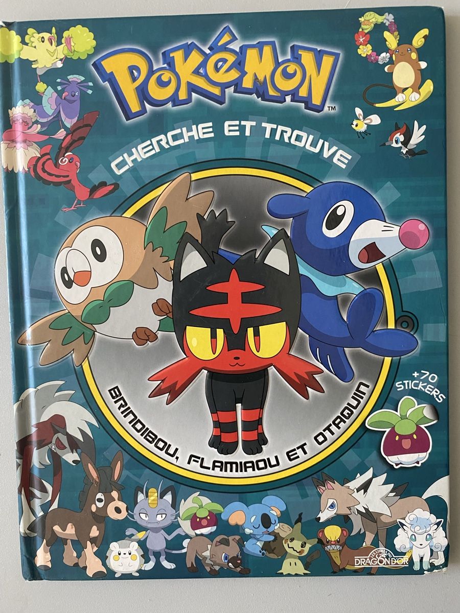 Libri: Pokémon cherche et trouve livre – Usato da Versoix venduto da av_q1290