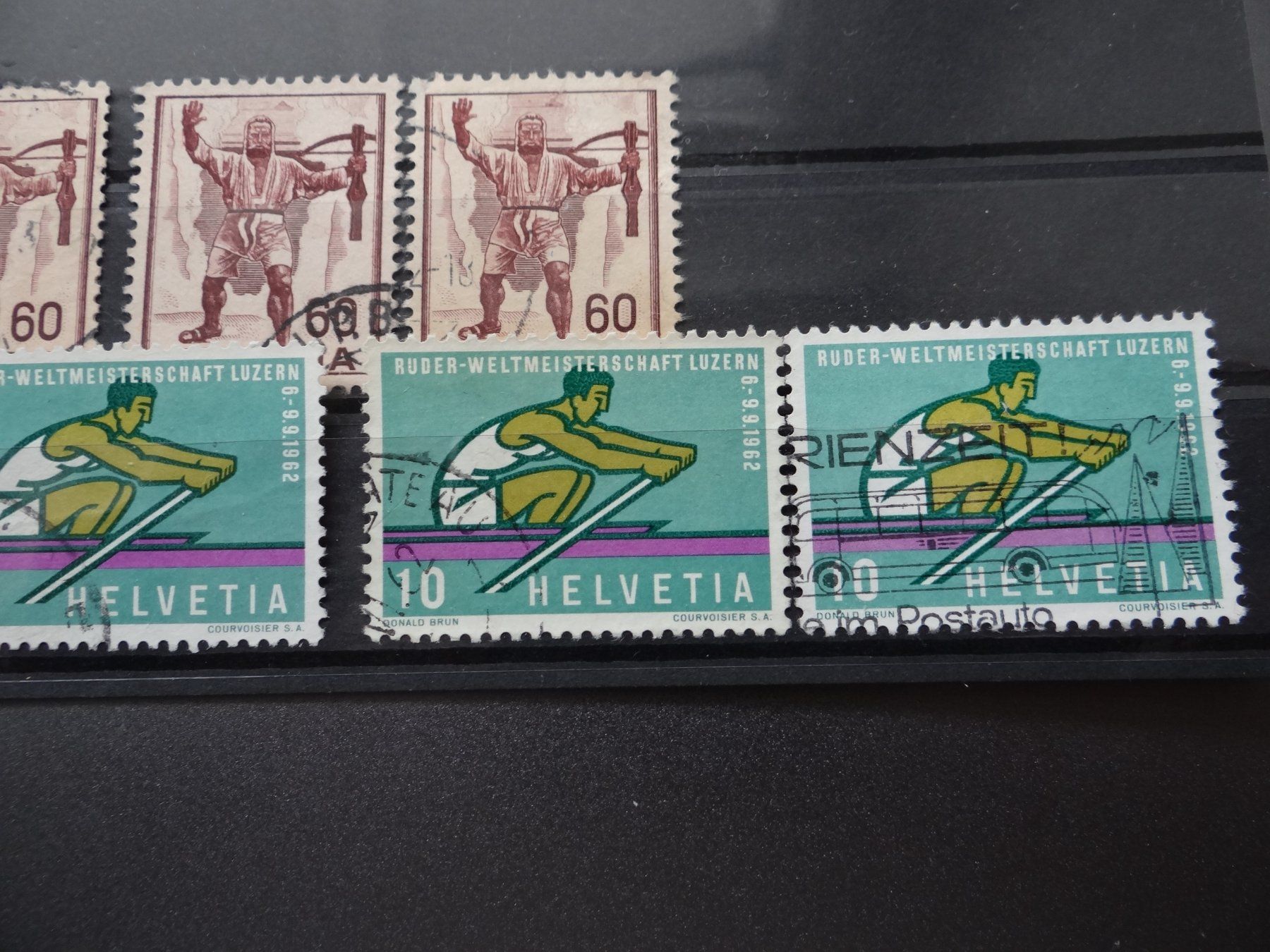 Tutti i francobolli: Kleines Lot Abarten ab CHF 1.-- – Usato da Kriens venduto da Na4 5