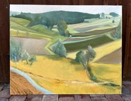 Sommerliche Landschaft von Robert BURKHARD 1999   (ID XXL20)