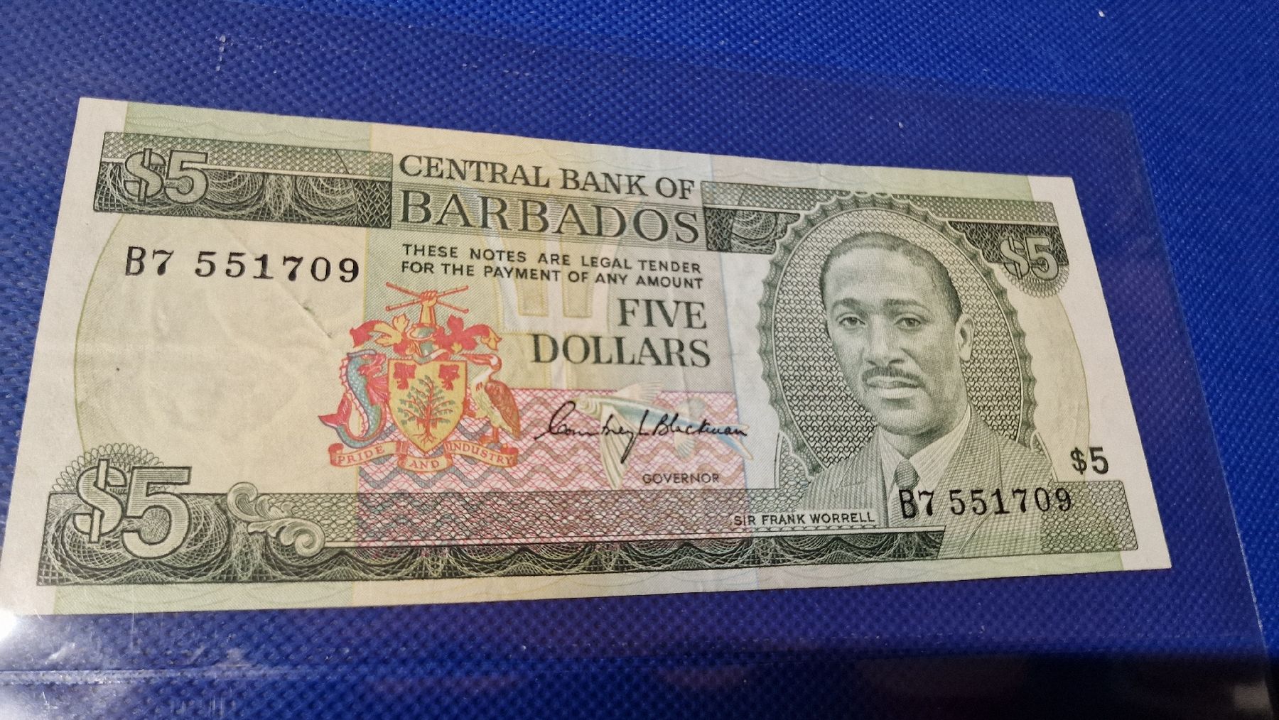 Banconote: Banknote Barbados 1973 – Usato da Herisau venduto da Antiques.AR