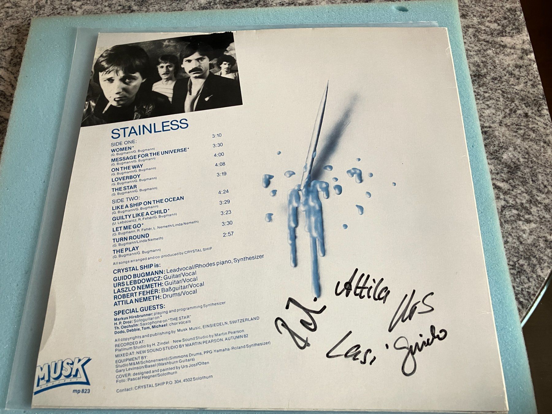 Dischi in vinile: Crystal Ship – Usato da Aarwangen venduto da Jukebox3 2