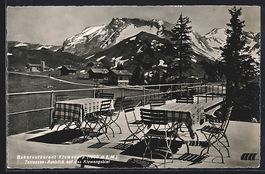 Beckenried, Bahnrestaurant Klewenalp, Te