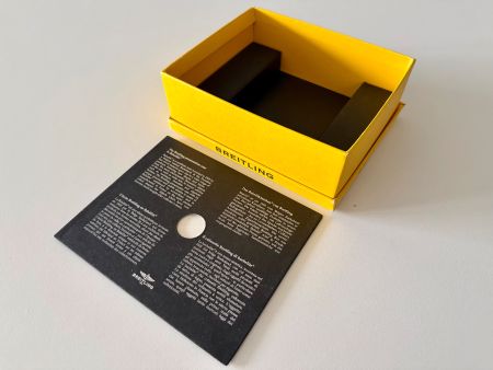 BREITLING yellow base for outerbox (bakelite boxes)