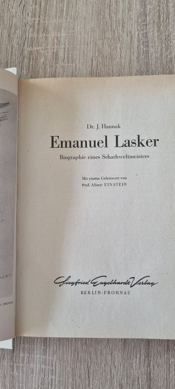 Libri: Schachbuch Lasker – Usato da Muttenz venduto da Langerochade