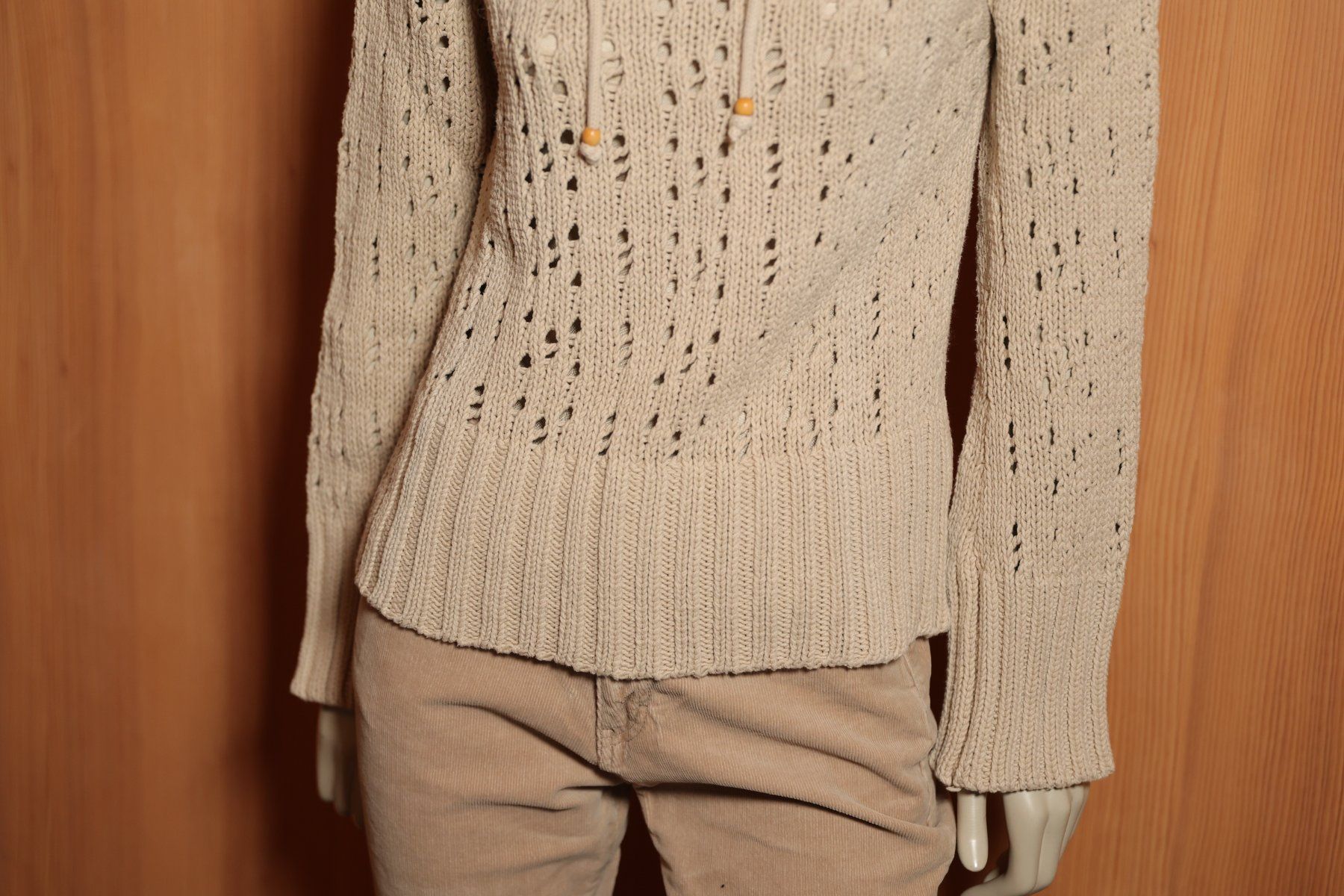 Esprit Pullover & Sweatshirts: Grobstrickpulli ESPRIT, beige, BW,  neuwert., Gr. M – Neu (gemäss Beschreibung) aus Thusis von cwe_7gjm 2
