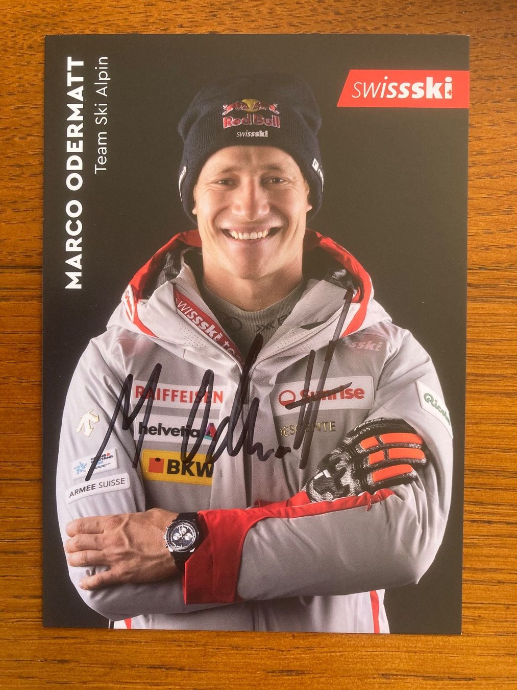 Autografi: Marco  Odermatt  /  orig. AK – Nuovo (secondo la descrizione) da Lovens venduto da Traktor69