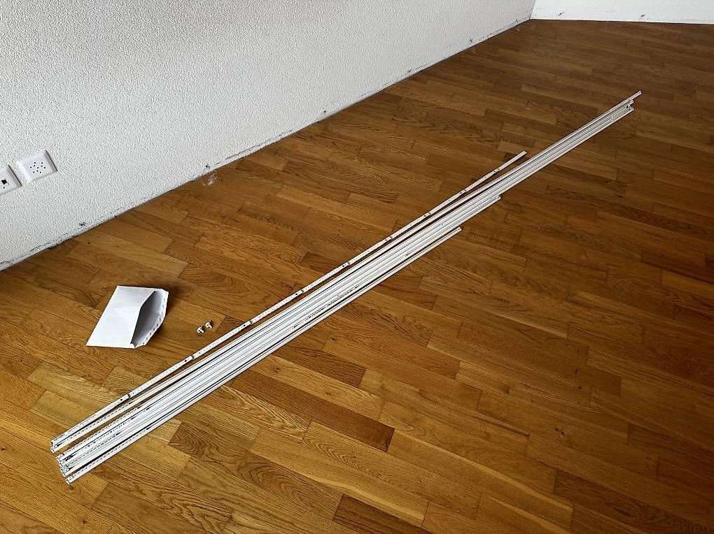 Vorhänge: Rails à rideaux blanc – Gebraucht aus Fribourg von bmz3