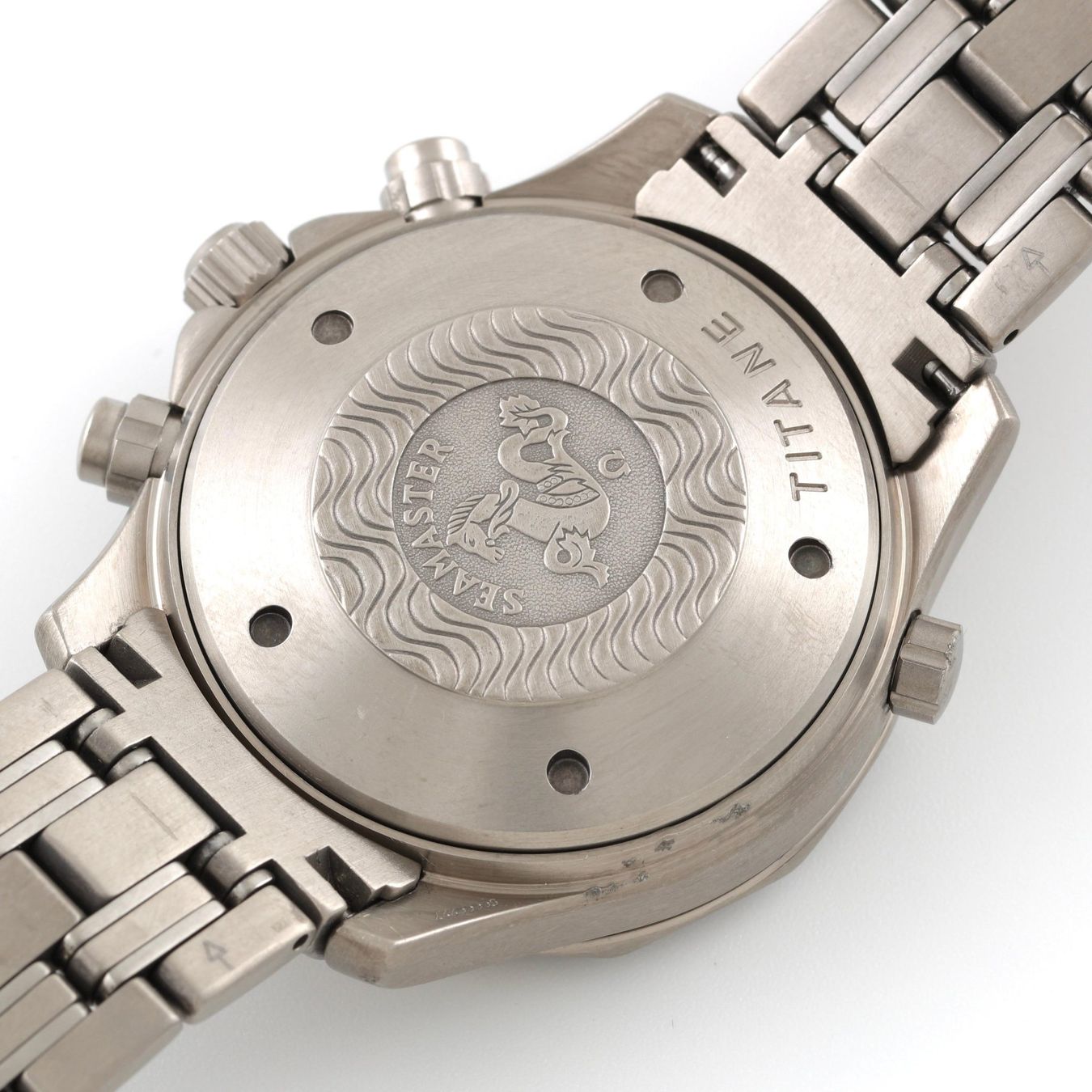 Omega Orologi: Omega Seamaster Diver Chronograph Titanium 2298.80 Full Set – Usato da Morges venduto da 24time 4