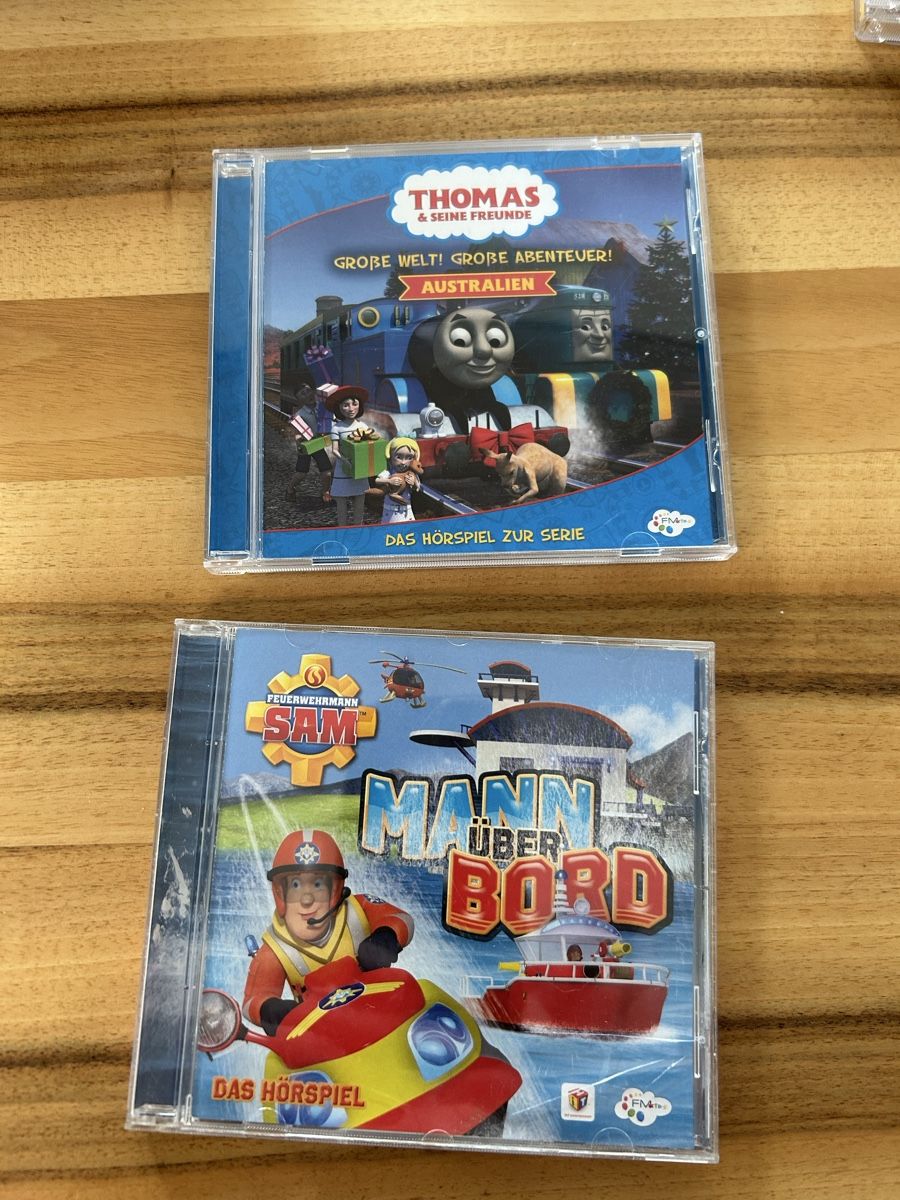 CD: Cd Feuerwehrmann Sam und Thomas und seine Freunde. – Usato da Ehrendingen venduto da Antsche