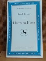 Rudolf Koester (Hermann Hesse) - Realen zur Literatur ©'1975