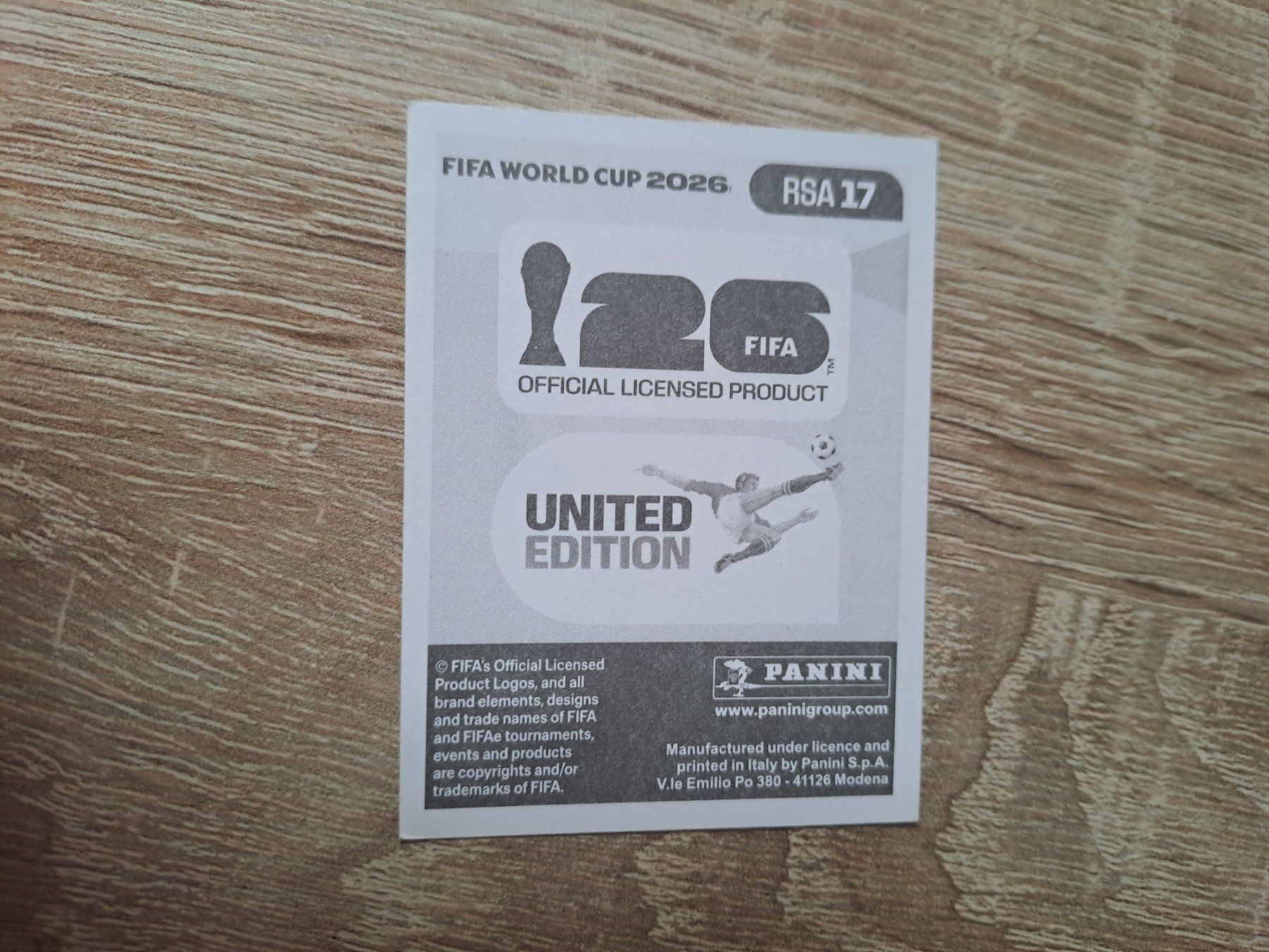 Fifa Carte collezionabili: RSA 17 – Nuovo (secondo la descrizione) da Pratteln venduto da olliw 1