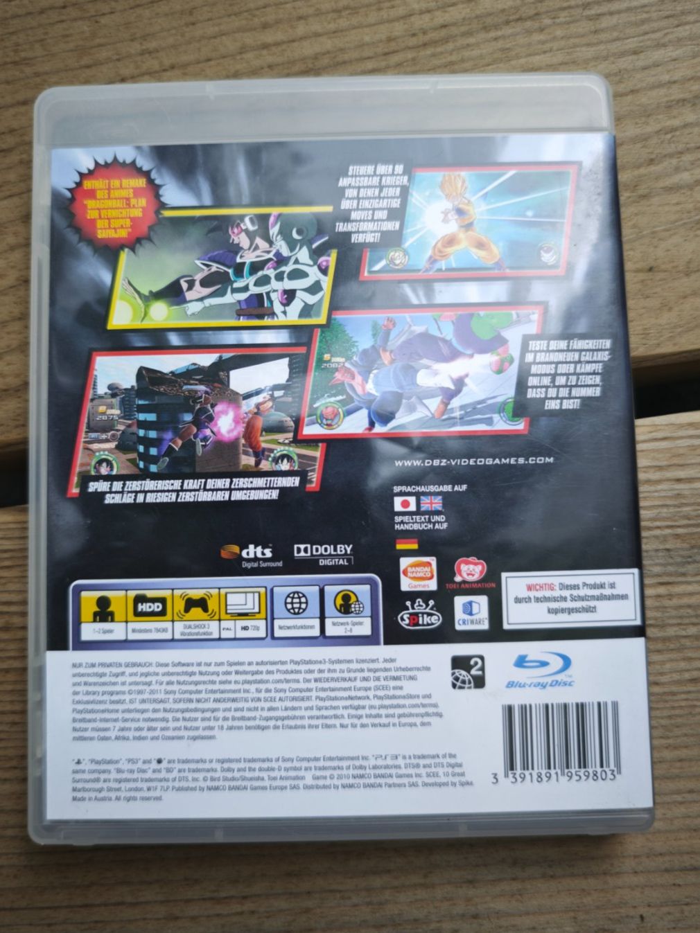 Sony Spiele: Dragon Ball Raging Blast 2 für PS3 – Gebraucht aus Neuhausen am Rheinfall von geekgadget 1