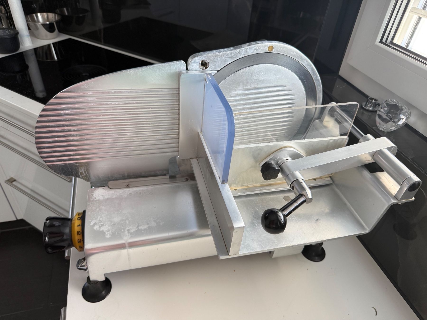 Elettrodomestici da cucina: Fleischschneidemaschine OMAS Profi – Usato da Full venduto da Hoefi60 1