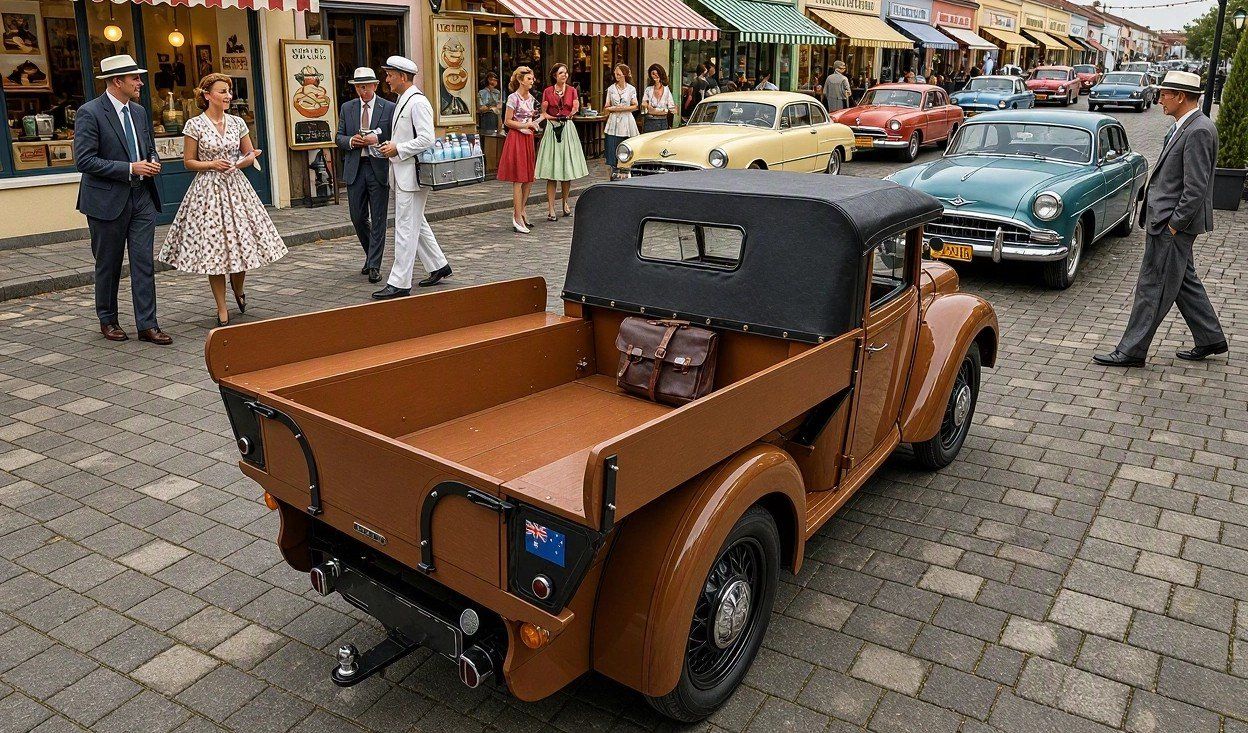 Morris Motors Automobili: Oldtimer Morris Pickup Z - Ute Cabrio 1948 – Usato da Rickenbach venduto da Wisserle 3