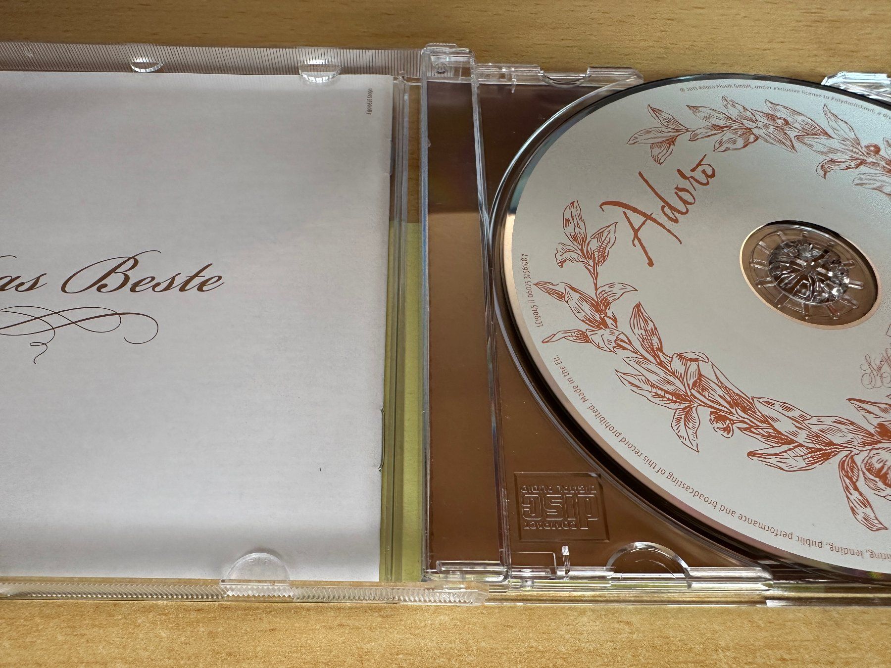 CD: Adoro – Das Beste – Usato da Rikon im Tösstal venduto da Alpenmutz 2