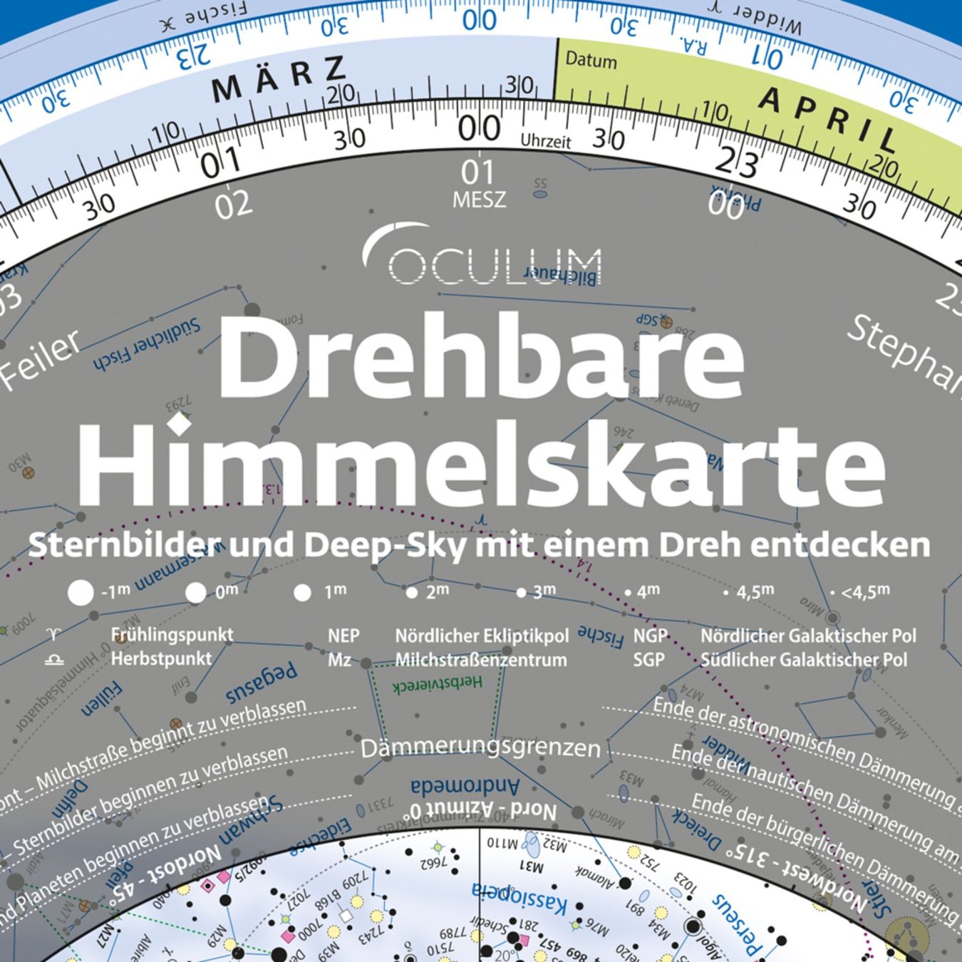 Libri: Oculum drehbare Himmelskarte inkl. Anleitung – Usato da Worb venduto da minzobst 1
