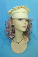 BRANDENSTEIN DESIGNER HUT EXTRAVAGANT GUMMIBAND KAMM NEU