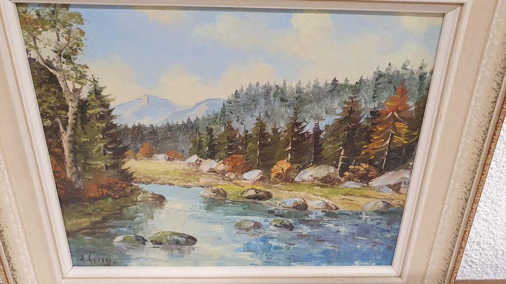 ALOIS GERIG OELGEMÄLDE Kaufen auf Ricardo