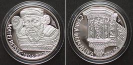 TSCHECHISCHE REPUBLIK 200 Korun 2006, Matej Rejsek Silber PP
