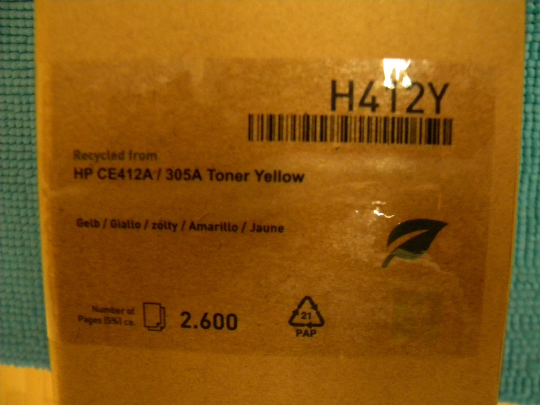Druckerpatronen & Toner: CE412A  305A – Neu und originalverpackt aus Bühler von Wini100 1