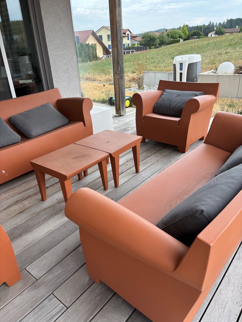 Kartell Divani: Set - Salon de jardin KARTELL – Usato da Courtion venduto da joh_bx8m