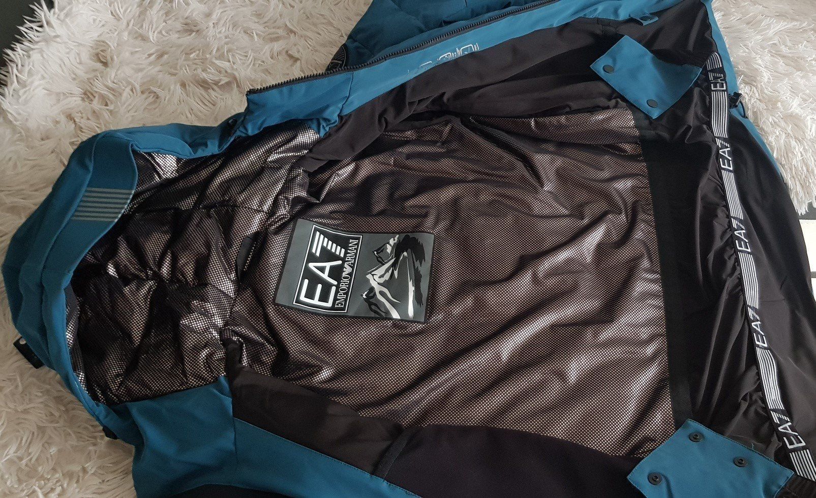 Armani Giacche: EA7 Armani Daunen Skijacke Petrol M oder XL statt 615.- – Nuovo e nell'imballaggio originale da Turbenthal venduto da lau_2nrd 6