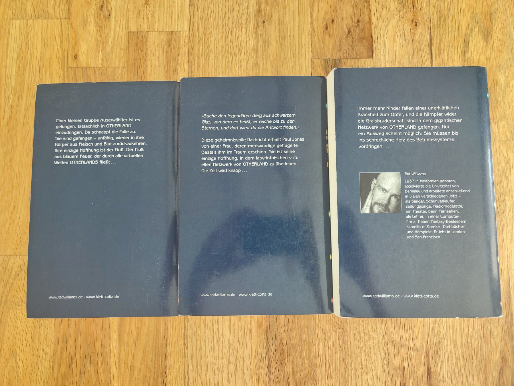 Bücher: Tad Williams Otherland Bände 2-4 – Gebraucht aus Zürich von cschmid92 1