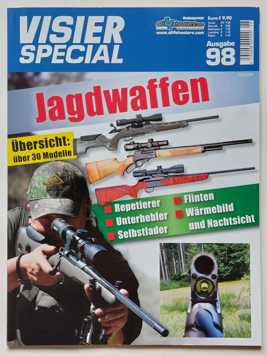 Riviste & Magazine: VISIER Special Nr. 98 - Jagdwaffen – Usato da Liebefeld venduto da Helveticus6