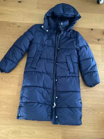 hübscher navy  Daunenmantel für Girls, Gr. 152 - wie NEU!