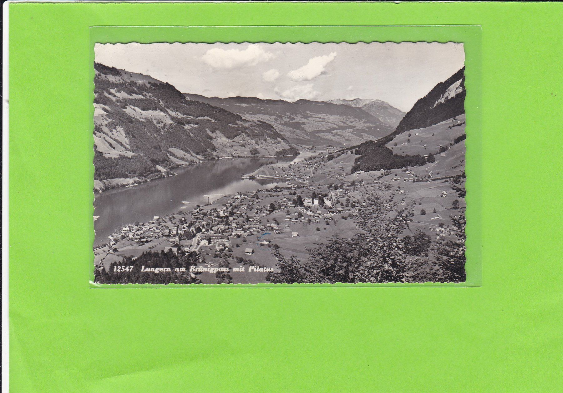 Cartoline postali: Lungern am Brünigpass – Usato da St. Peterzell venduto da neckertal
