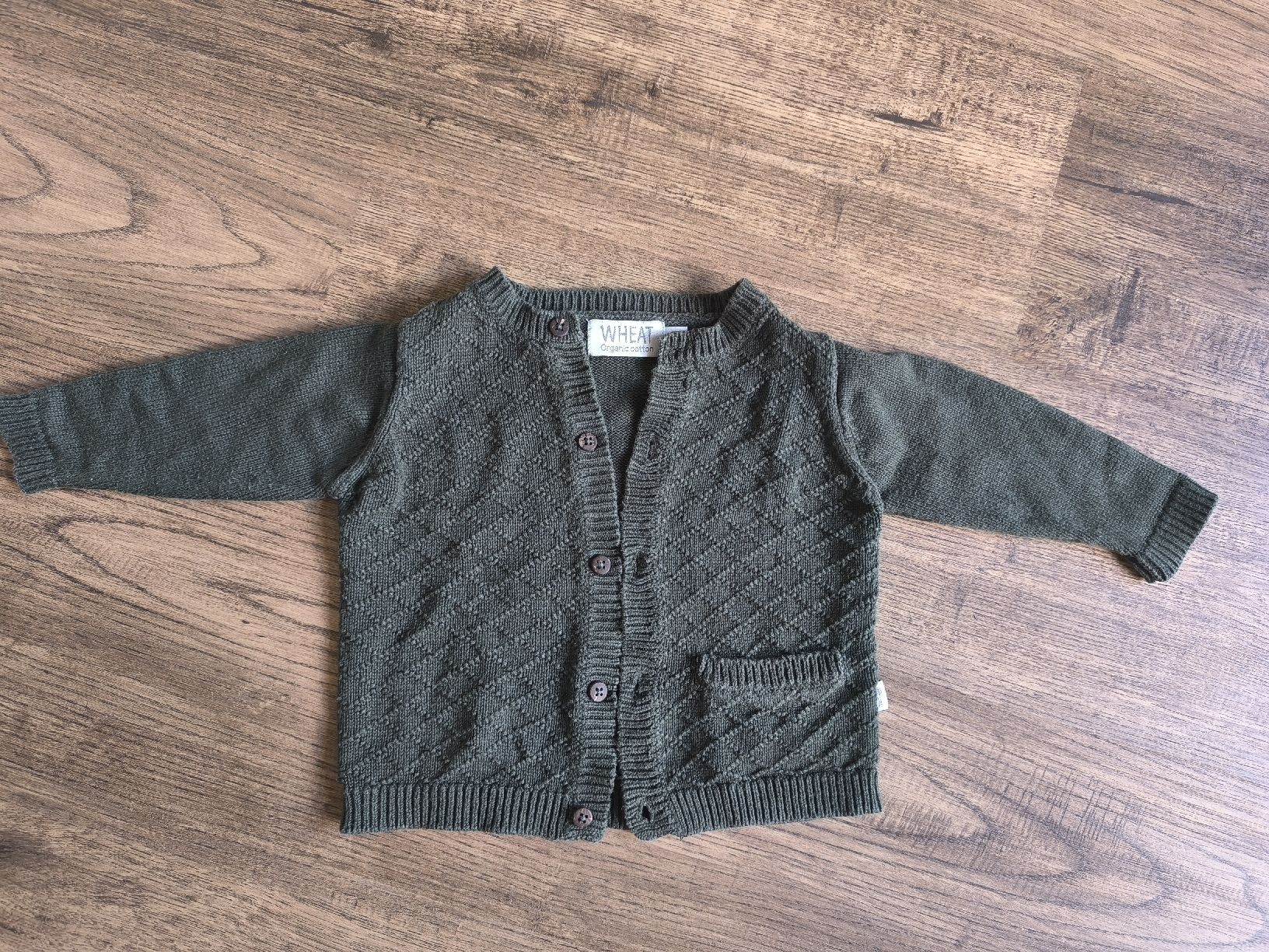 Wheat Jacken & Mäntel: Wheat Strickjacke Organic Cotton Gr. 74 – Gebraucht aus Frauenkappelen von Nickyta89
