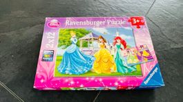 Ravensburger Puzzle, Disney Prinzessin, 2x12 Teile, Top!